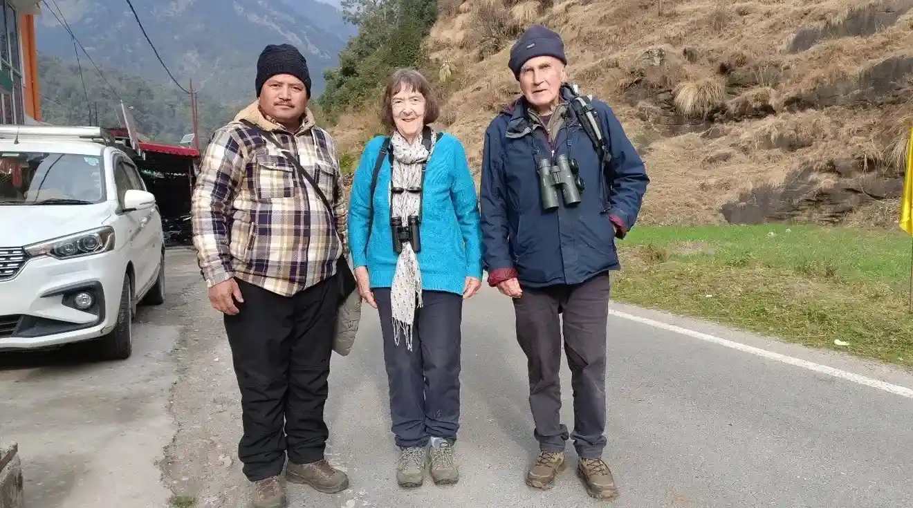 Birding session guided by the author of The Birds of the Indian Subcontinent